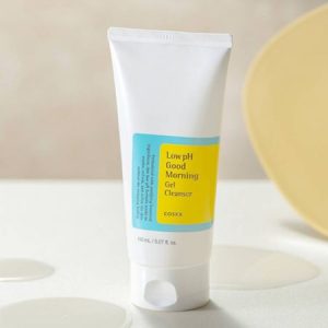 COSRX Low pH Good Morning Gel Cleanser, Daily Mild Face Cleanser for Sensitive Skin