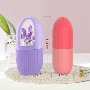 Ice Face Roller Silicone Facial Cube for Eyes Neck Massage Remove Dark Circle Pore Shrink Face Beauty Skin Care Ice Mould Kitchen Tools