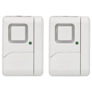 GE Personal Security Window and Door Alarm, 12 Pack